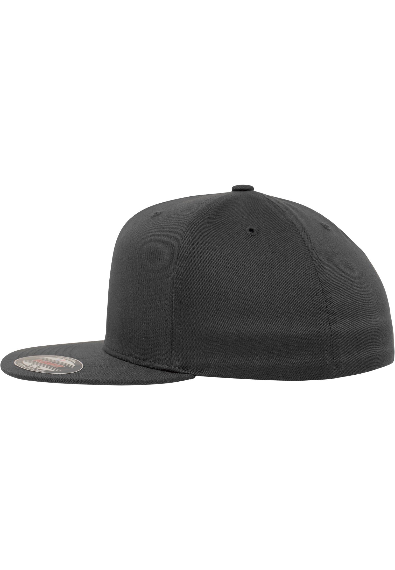 Flexfit Flat Visor (Fitted) - Dark Grey - Headz Up 