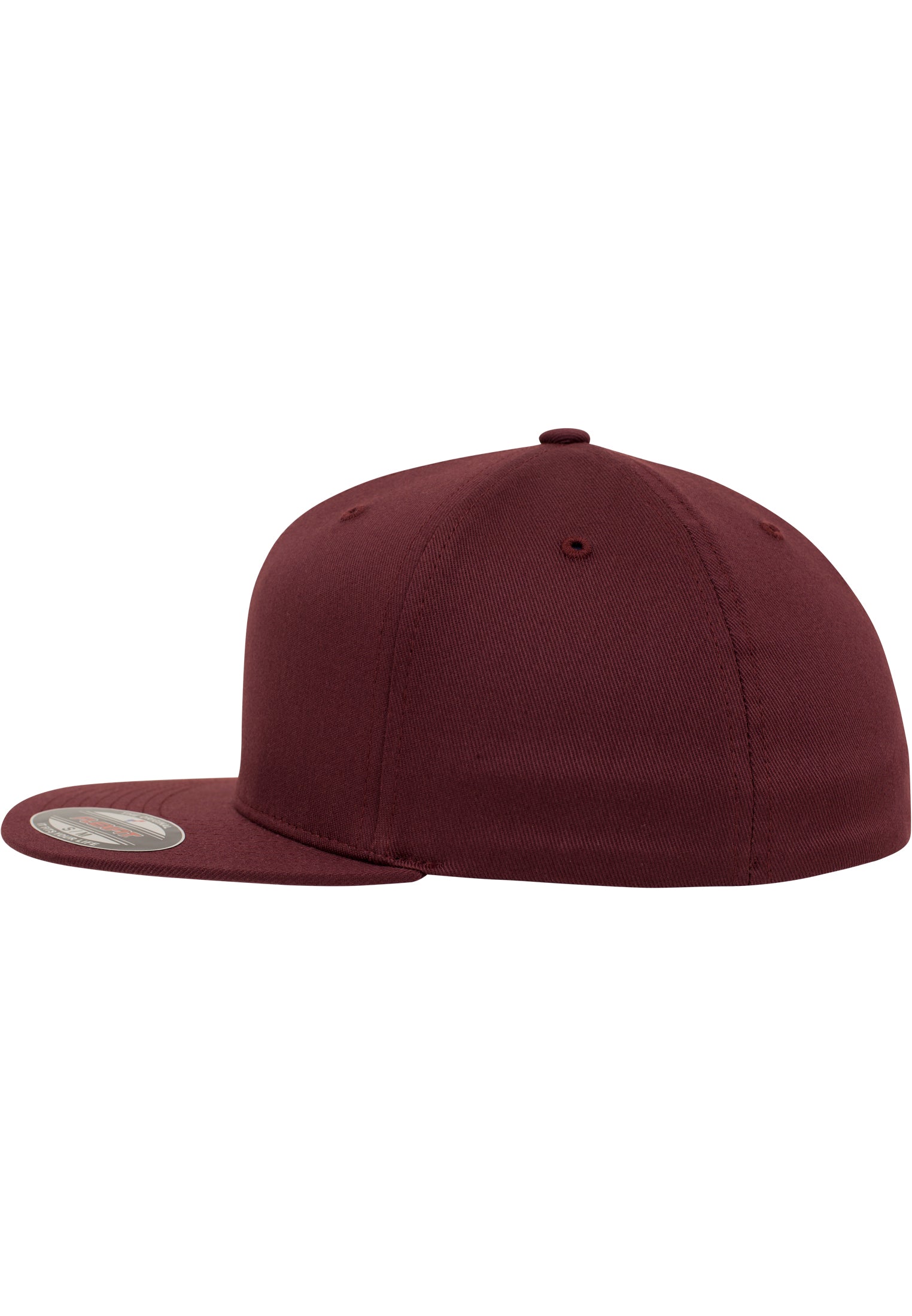 Flexfit Flat Visor (Fitted) - Maroon - Headz Up 