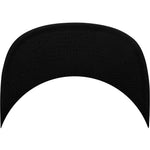 Flexfit Flat Visor (fitted) - Black - Headz Up 