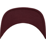 Flexfit Flat Visor (Fitted) - Maroon - Headz Up 