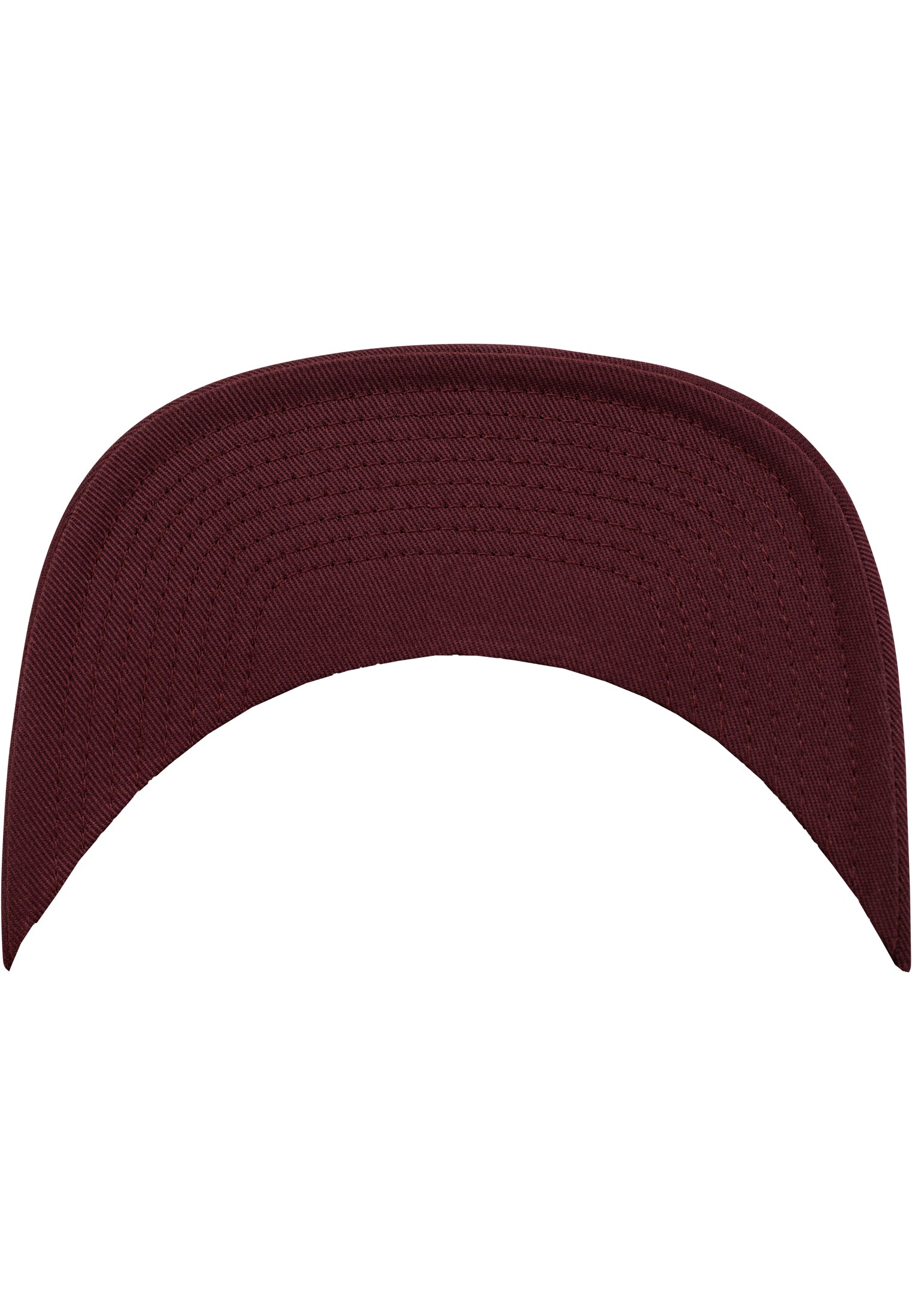 Flexfit Flat Visor (Fitted) - Maroon - Headz Up 