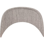 Flexfit Flat Visor (Fitted) - Heather Grey - Headz Up 