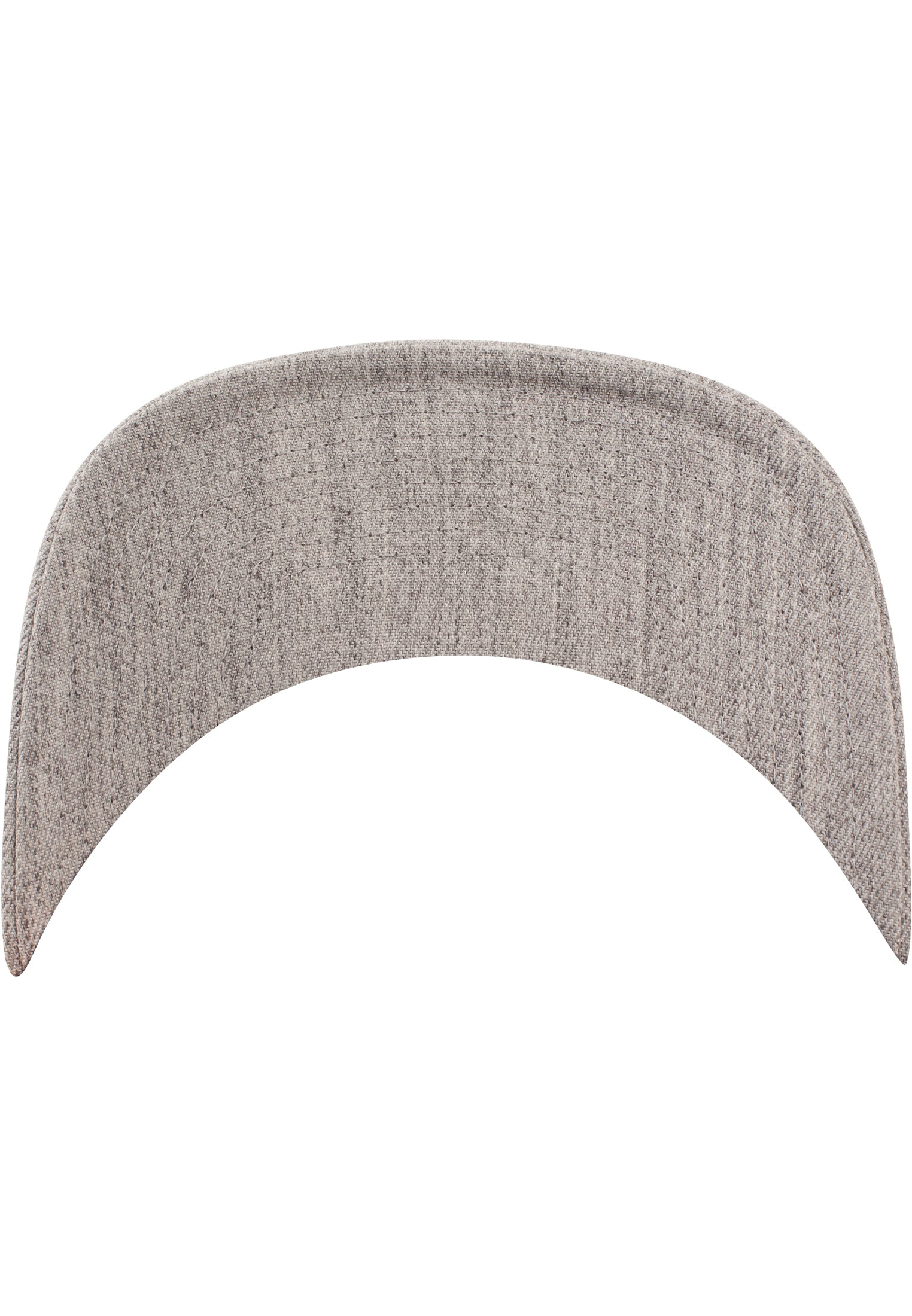 Flexfit Flat Visor (Fitted) - Heather Grey - Headz Up 