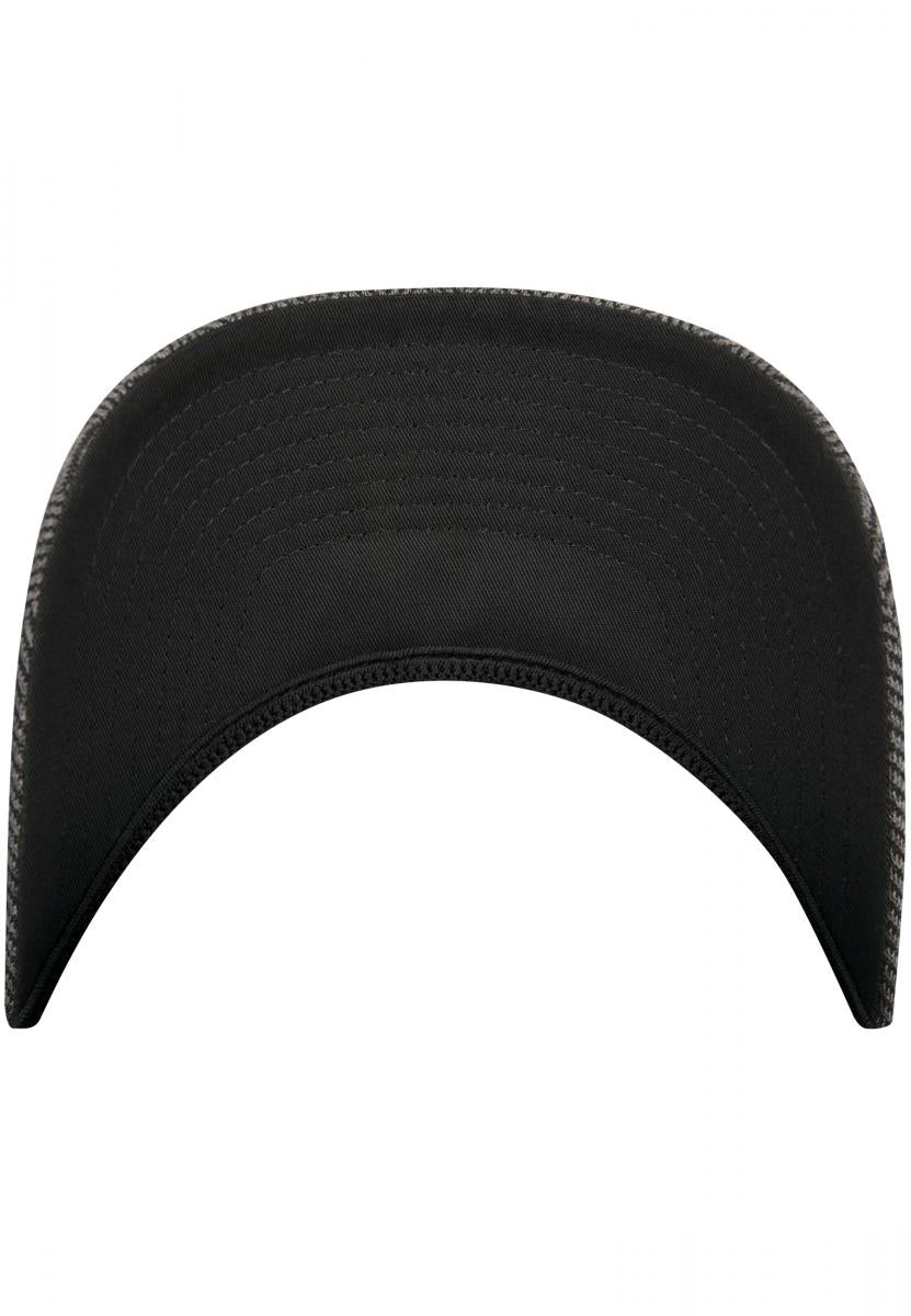 Flexfit Cap - Heringbone Melange - Black/Heather Grey - Headz Up 
