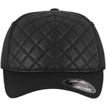 Flexfit Cap - Diamond Quilted Black - Headz Up 