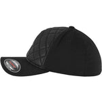 Flexfit Cap - Diamond Quilted Black - Headz Up 