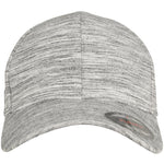Flexfit Cap - Stripes Melange - Black/Heather Grey - Headz Up 