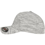 Flexfit Cap - Stripes Melange - Black/Heather Grey - Headz Up 