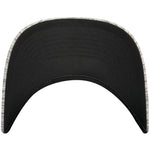 Flexfit Cap - Stripes Melange - Black/Heather Grey - Headz Up 