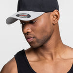 Flexfit Cap Two Tone - Black/Silver - Headz Up 