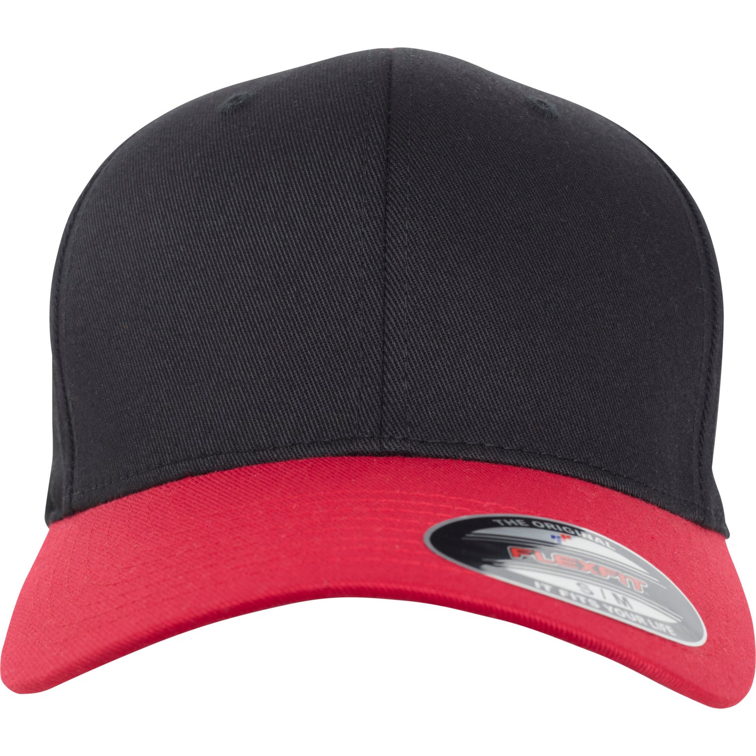 Flexfit Cap Two Tone - Black/Red - Headz Up 