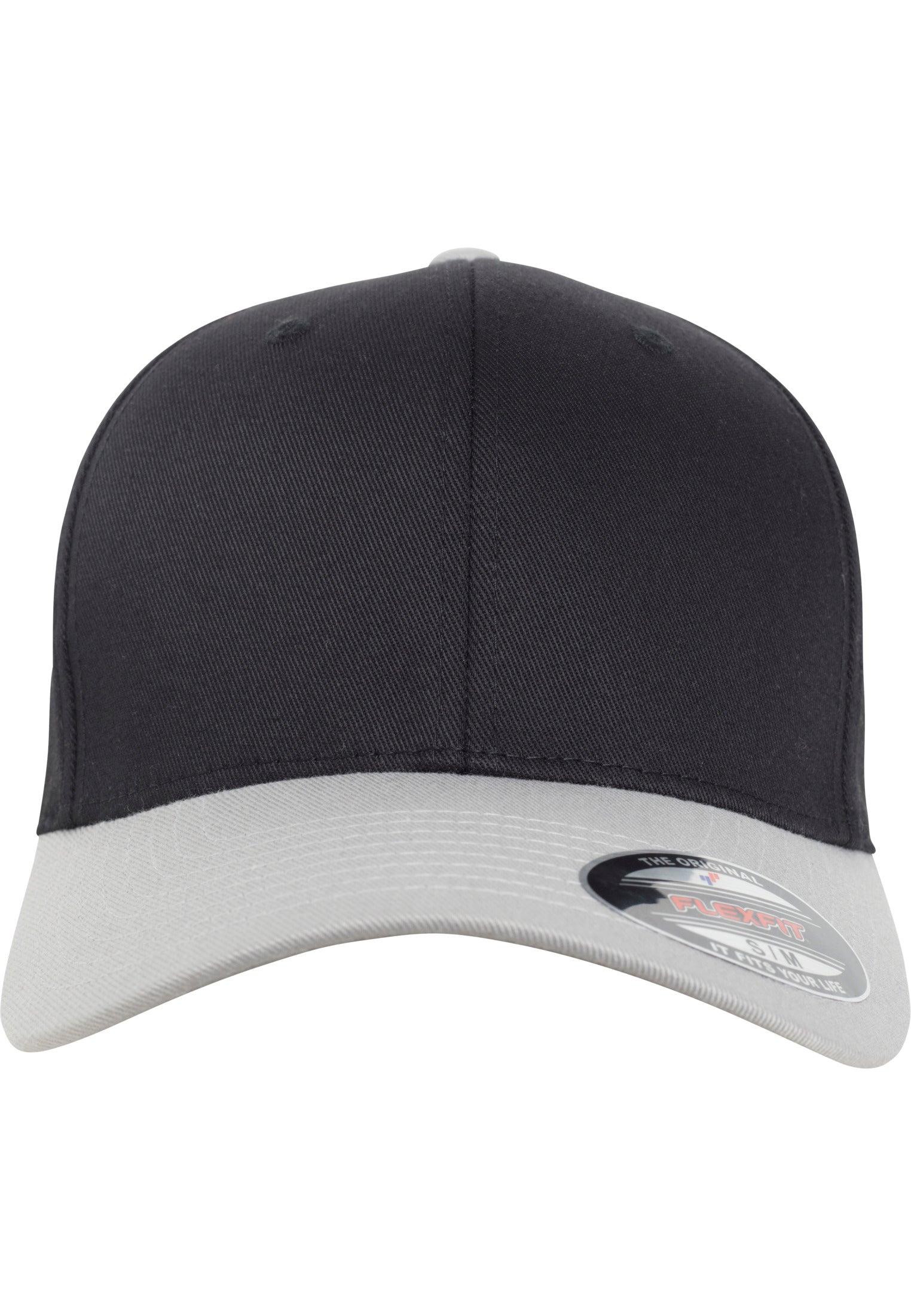 Flexfit Cap Two Tone - Black/Silver - Headz Up 