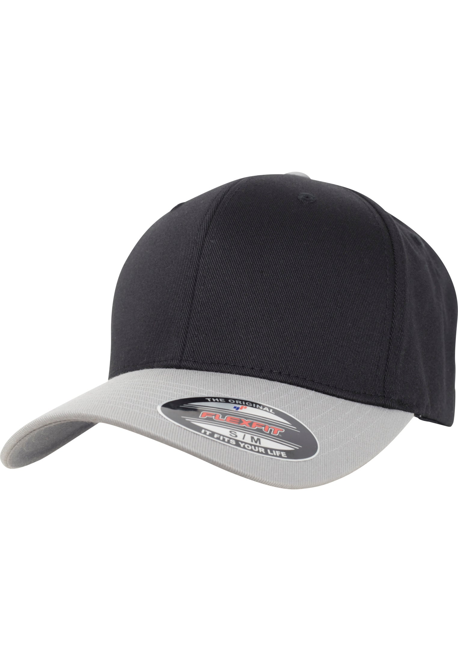 Flexfit Cap Two Tone - Black/Silver - Headz Up 