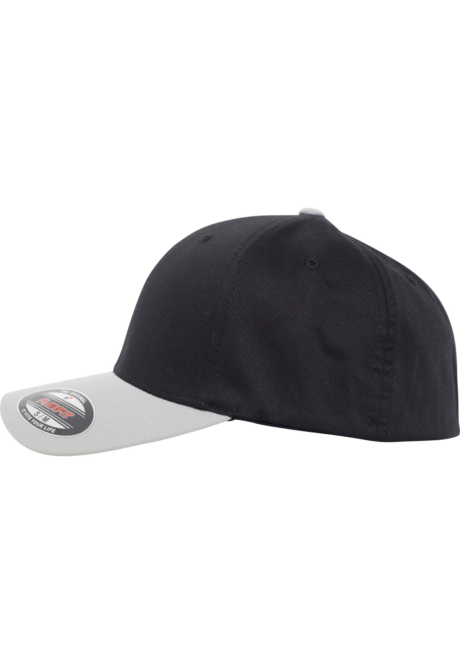 Flexfit Cap Two Tone - Black/Silver - Headz Up 