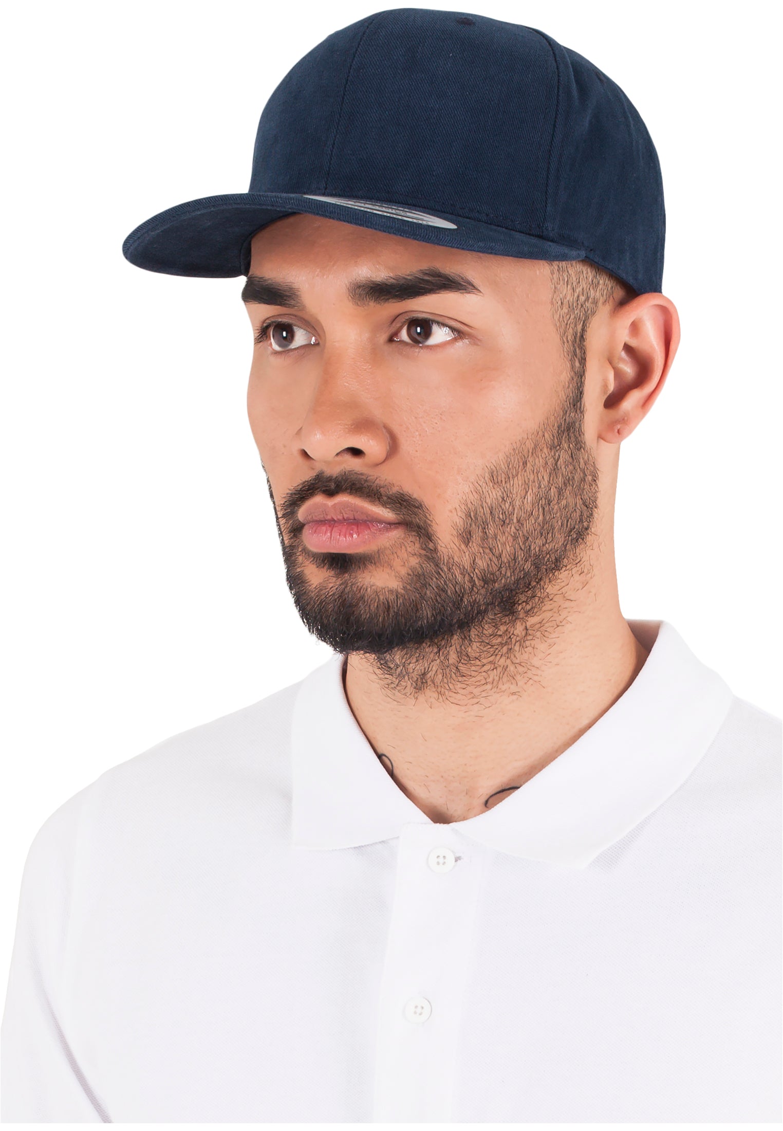 Brushed Cotton Twill Mid-Profile - Navy - Headz Up 