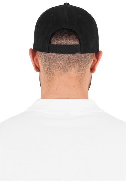 Brushed Cotton Twill Mid-Profile - Black - Headz Up 