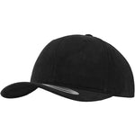 Brushed Cotton Twill Mid-Profile - Black - Headz Up 
