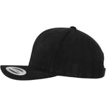 Brushed Cotton Twill Mid-Profile - Black - Headz Up 