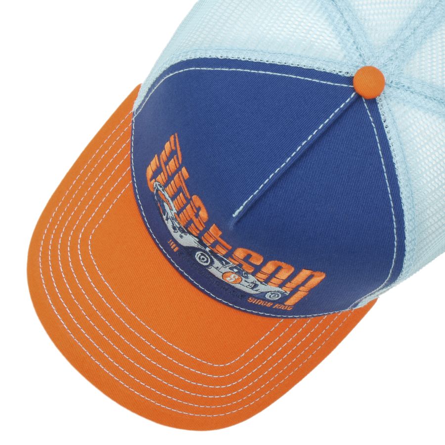 Endurance Trucker Cap - Royal/Orange - Headz Up 