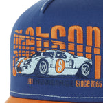 Endurance Trucker Cap - Royal/Orange - Headz Up 