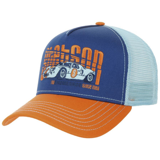 Endurance Trucker Cap - Royal/Orange - Headz Up 