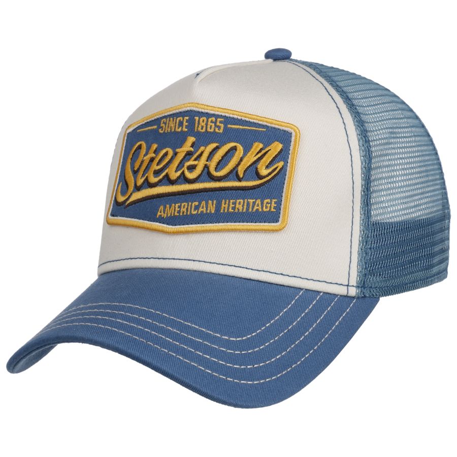 Vintage Trucker Cap - Sky Blue - Headz Up 