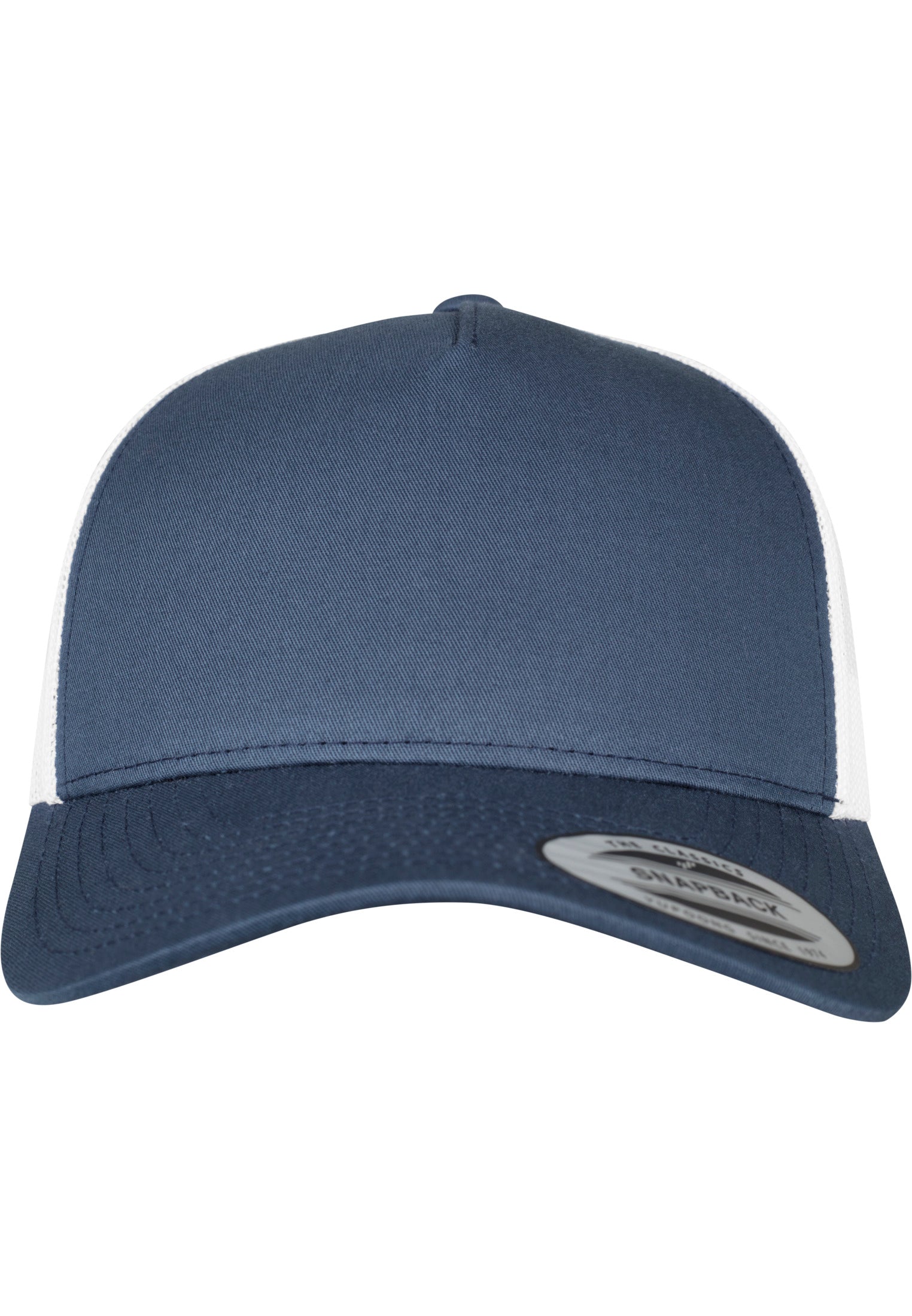 5-Panel Retro Trucker 2-Tone Cap - Navy/White - Headz Up 