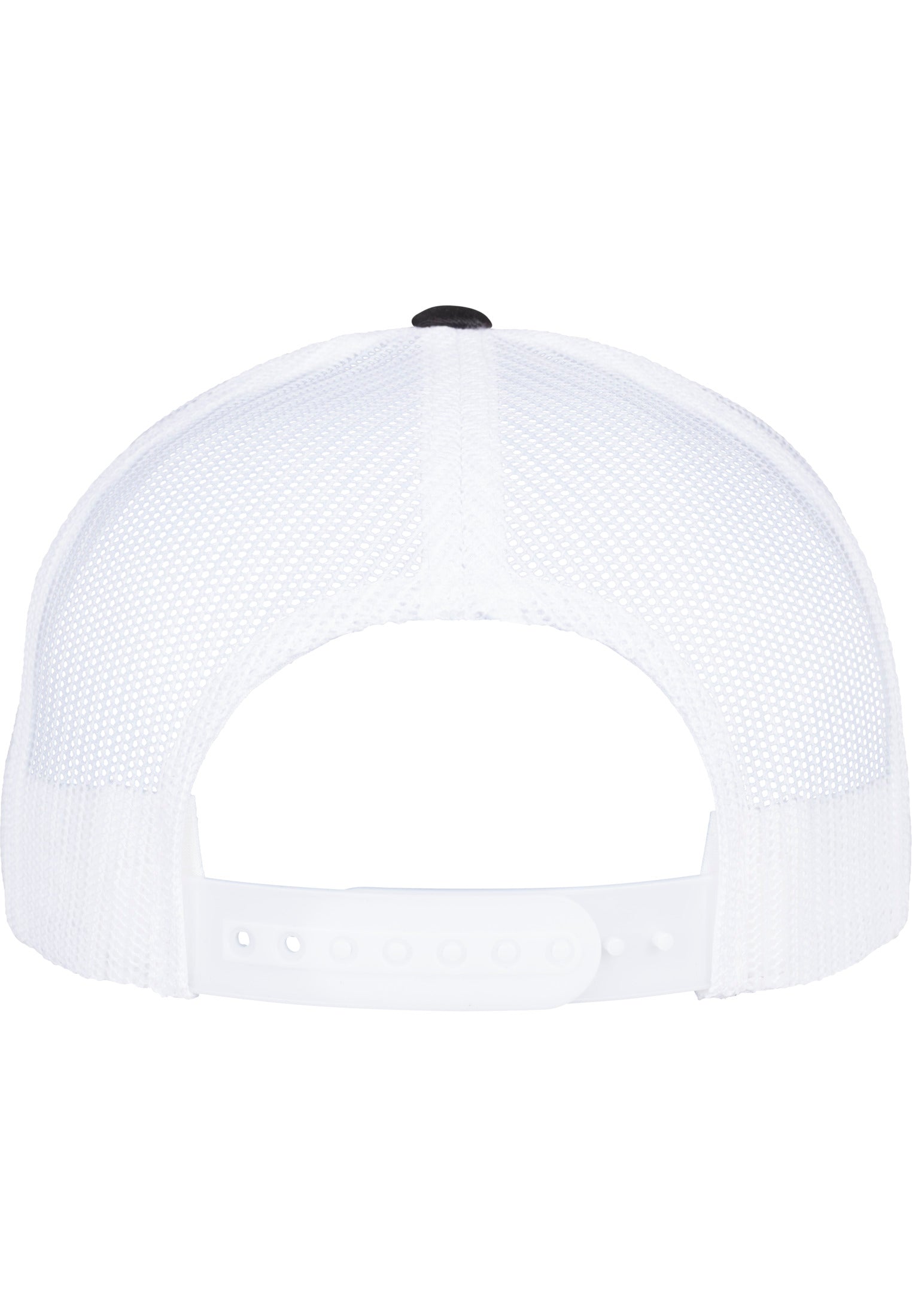 5-Panel Retro Trucker 2-Tone Cap - Black/White - Headz Up 