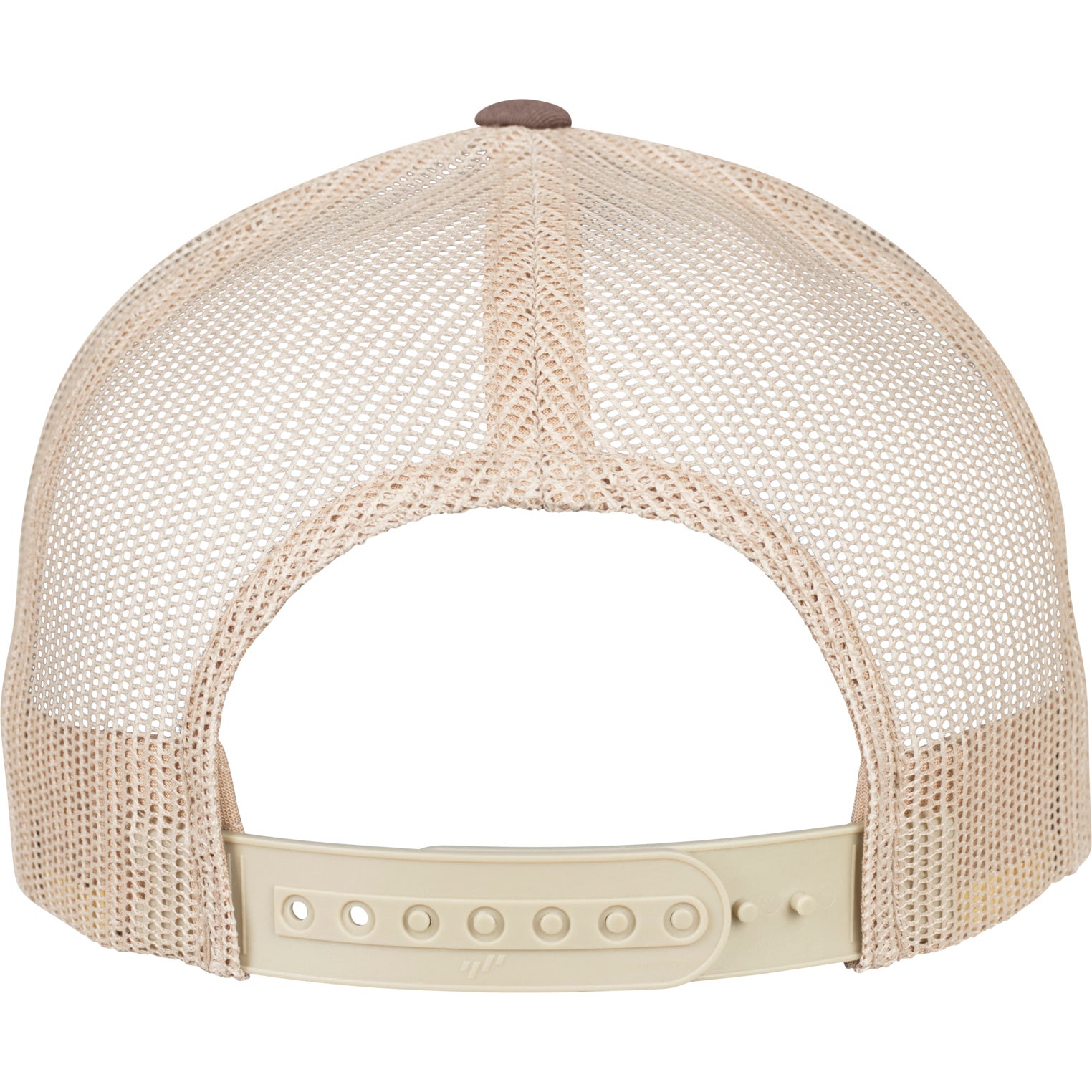 5-Panel Retro Trucker 2-Tone Cap - Brown/Khaki - Headz Up 