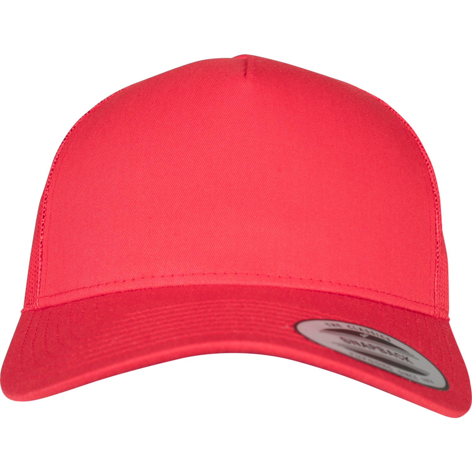 5-Panel Retro Trucker Cap - Red - Headz Up 