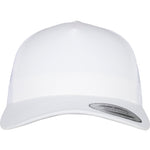 5-Panel Retro Trucker Cap - White - Headz Up 