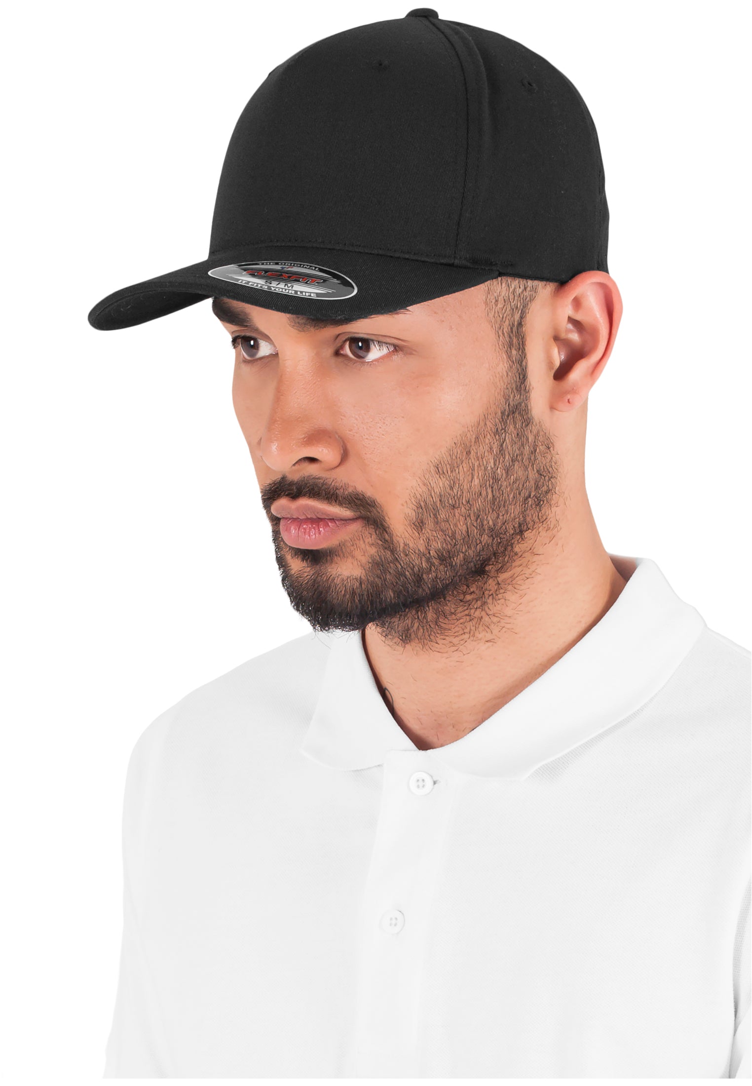 Flexfit 5-Panel - Black - Headz Up 