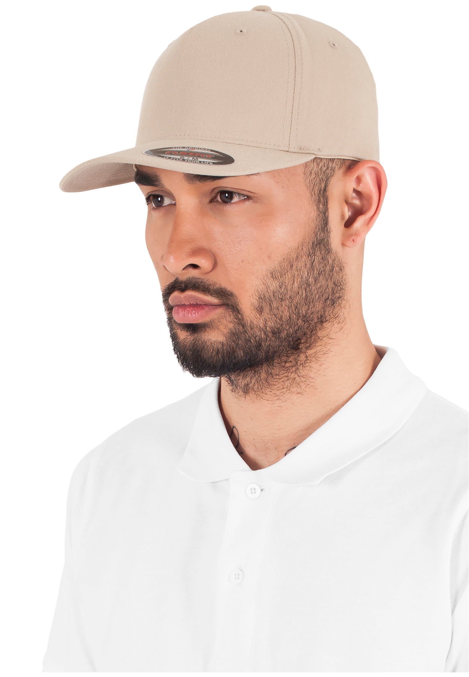 Flexfit 5-Panel - Khaki - Headz Up 