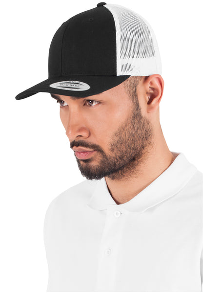 Retro Trucker 2-Tone - Black/White - Headz Up 