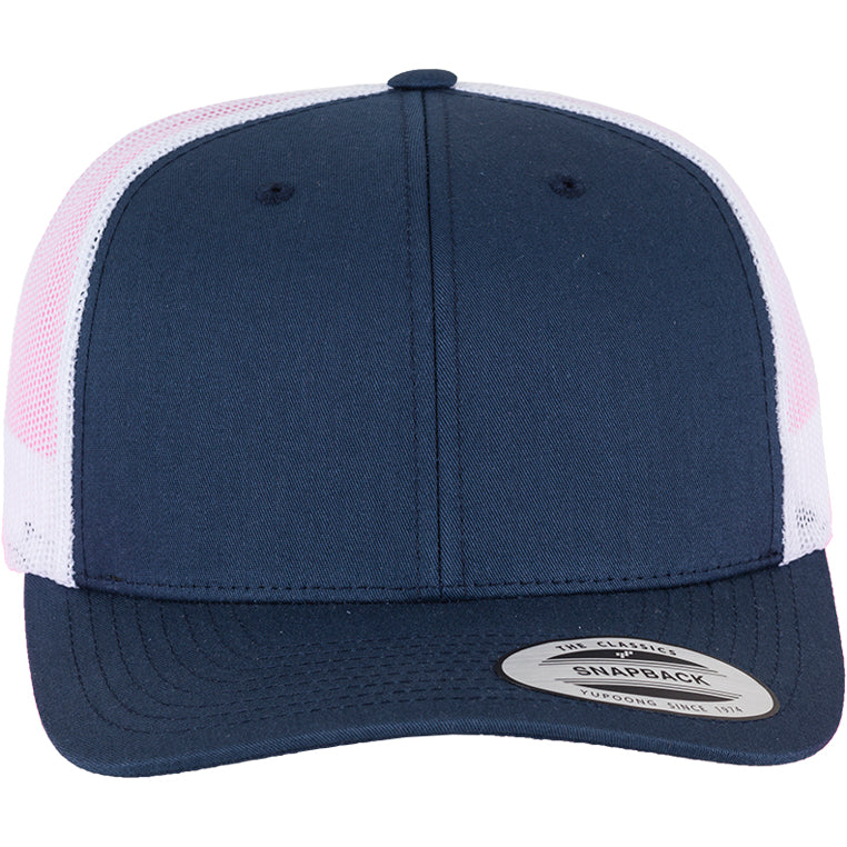 Retro Trucker 2-Tone - Navy/White - Headz Up 