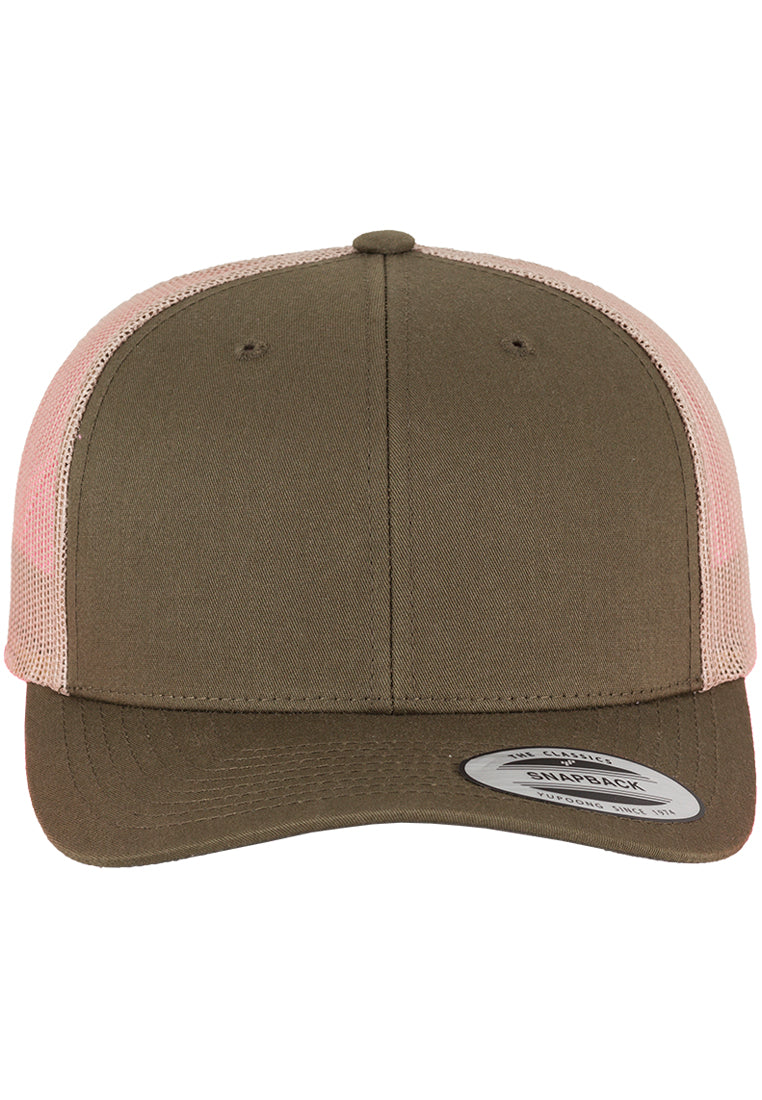 Retro Trucker 2-Tone - Moss Green/Khaki - Headz Up 