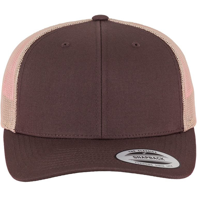 Retro Trucker 2-Tone - Brown/Khaki - Headz Up 