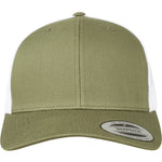 Retro Trucker 2-Tone - Olive/White - Headz Up 