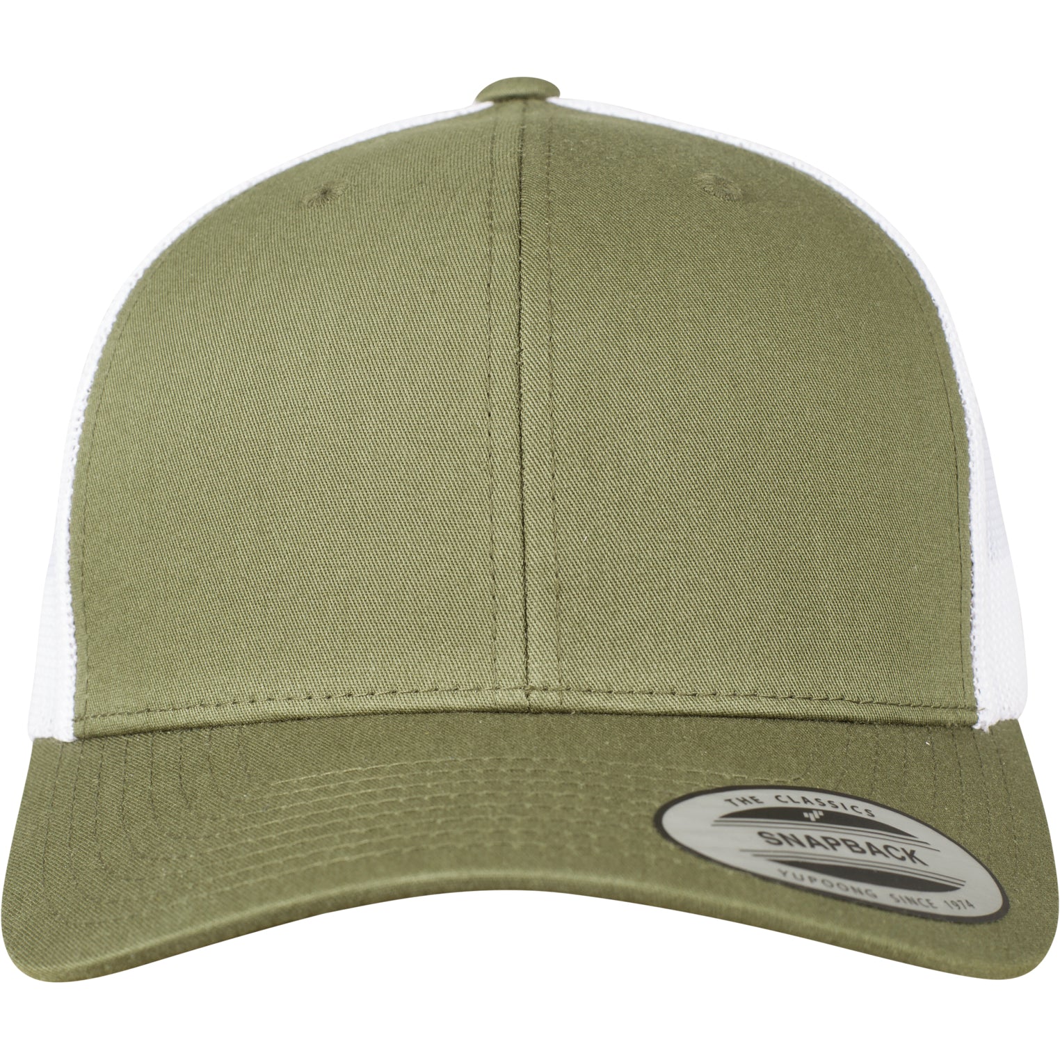 Retro Trucker 2-Tone - Olive/White - Headz Up 