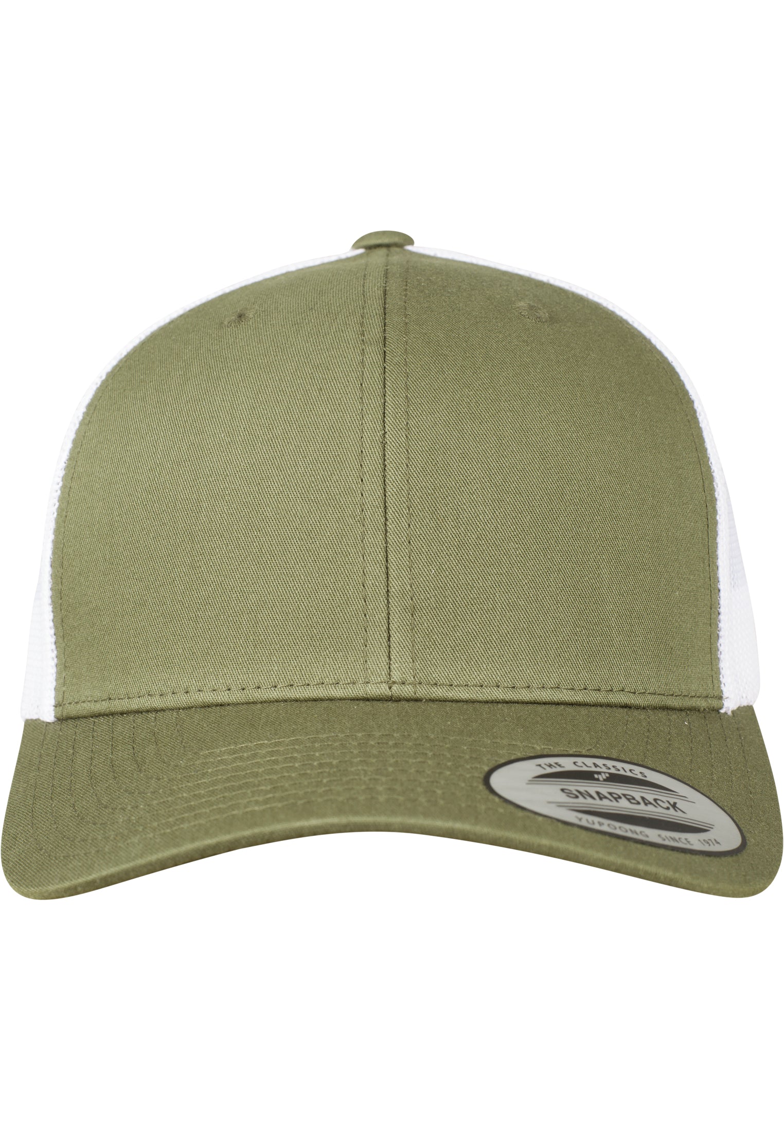 Retro Trucker 2-Tone - Olive/White - Headz Up 