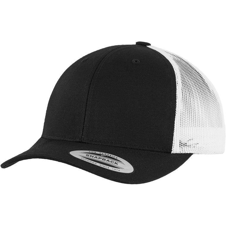 Retro Trucker 2-Tone - Black/White - Headz Up 