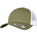 Retro Trucker 2-Tone - Olive/White - Headz Up 