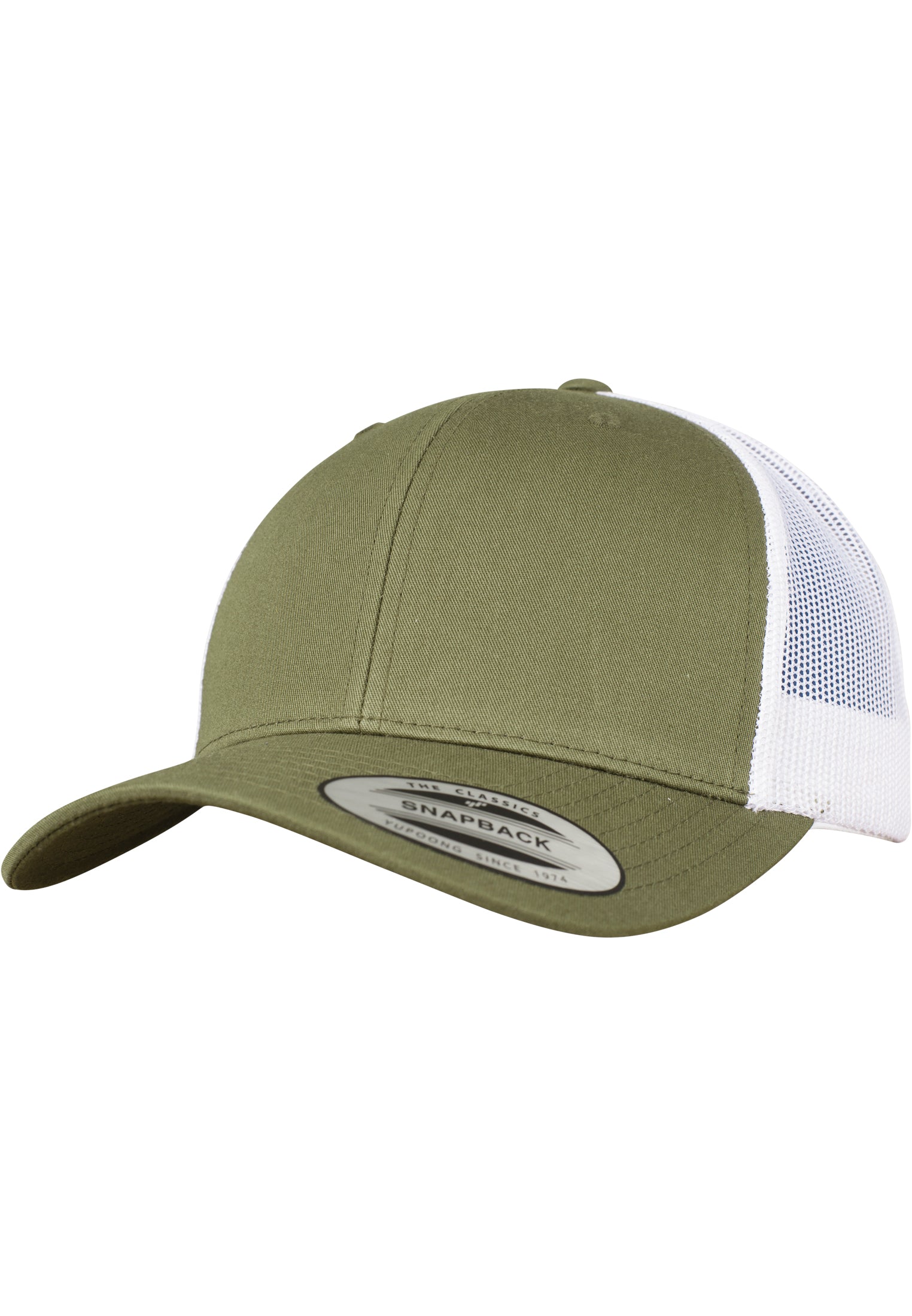 Retro Trucker 2-Tone - Olive/White - Headz Up 