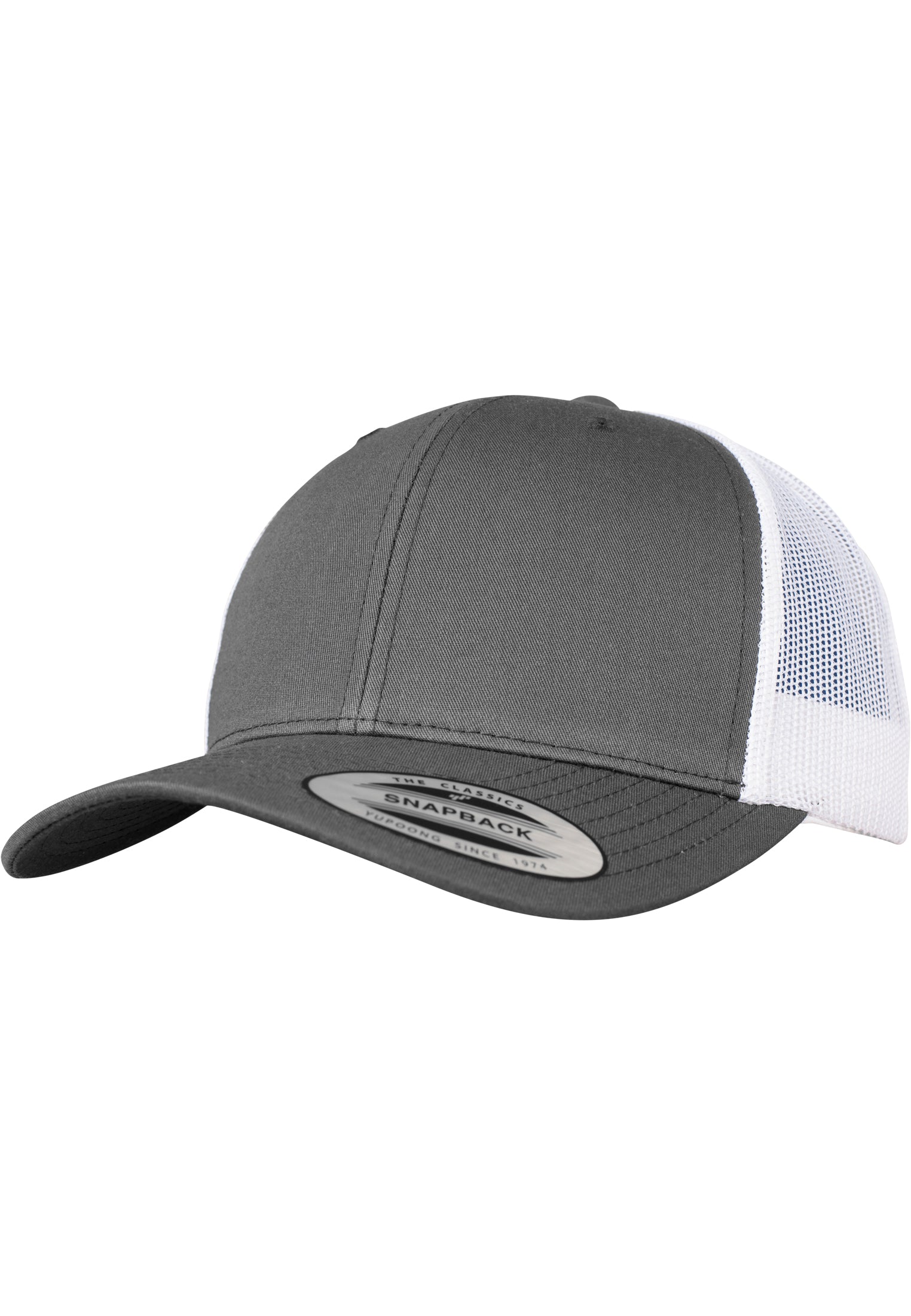 Retro Trucker 2-Tone - Dark Grey/White - Headz Up 