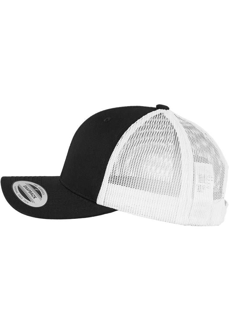 Retro Trucker 2-Tone - Black/White - Headz Up 