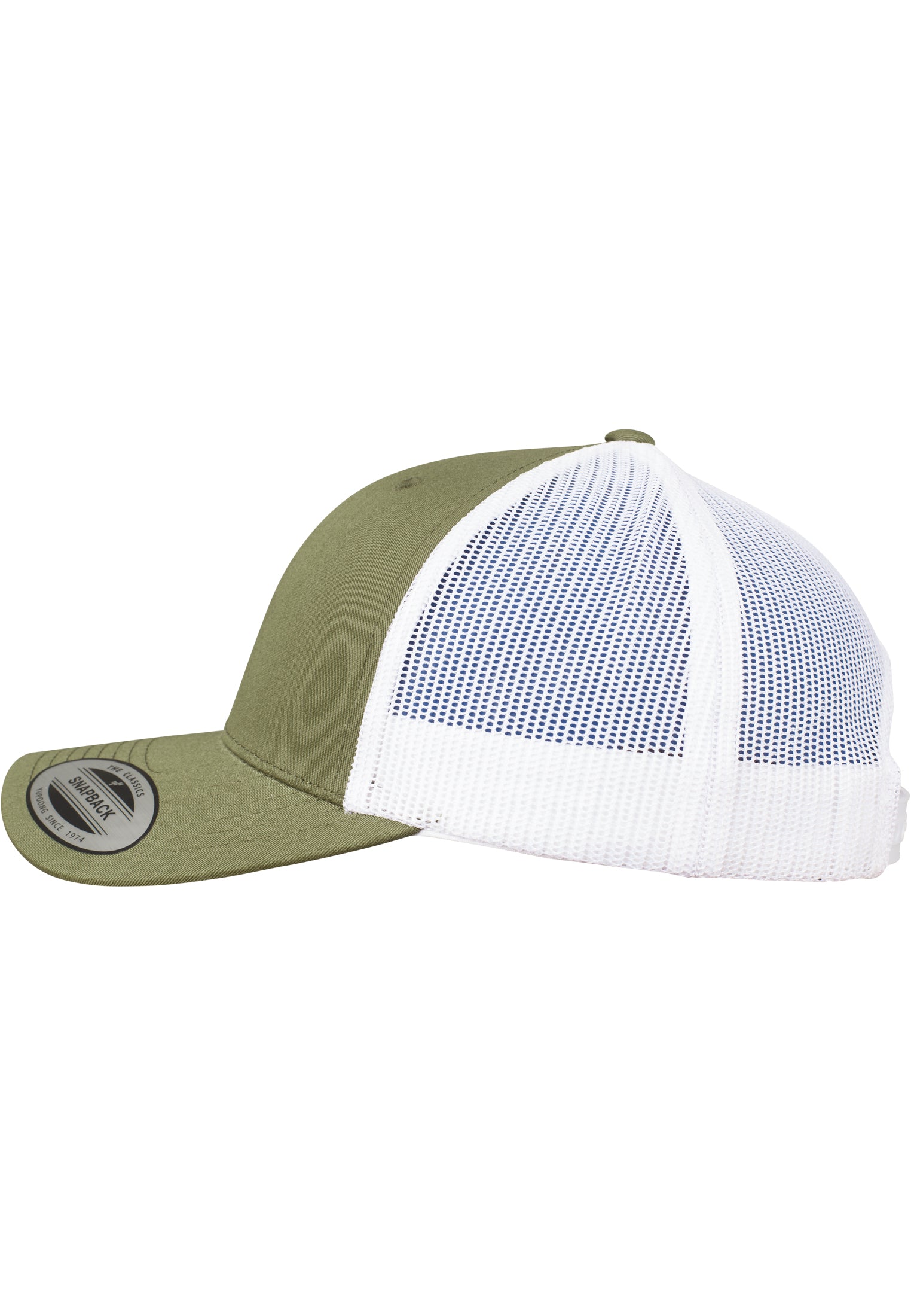 Retro Trucker 2-Tone - Olive/White - Headz Up 