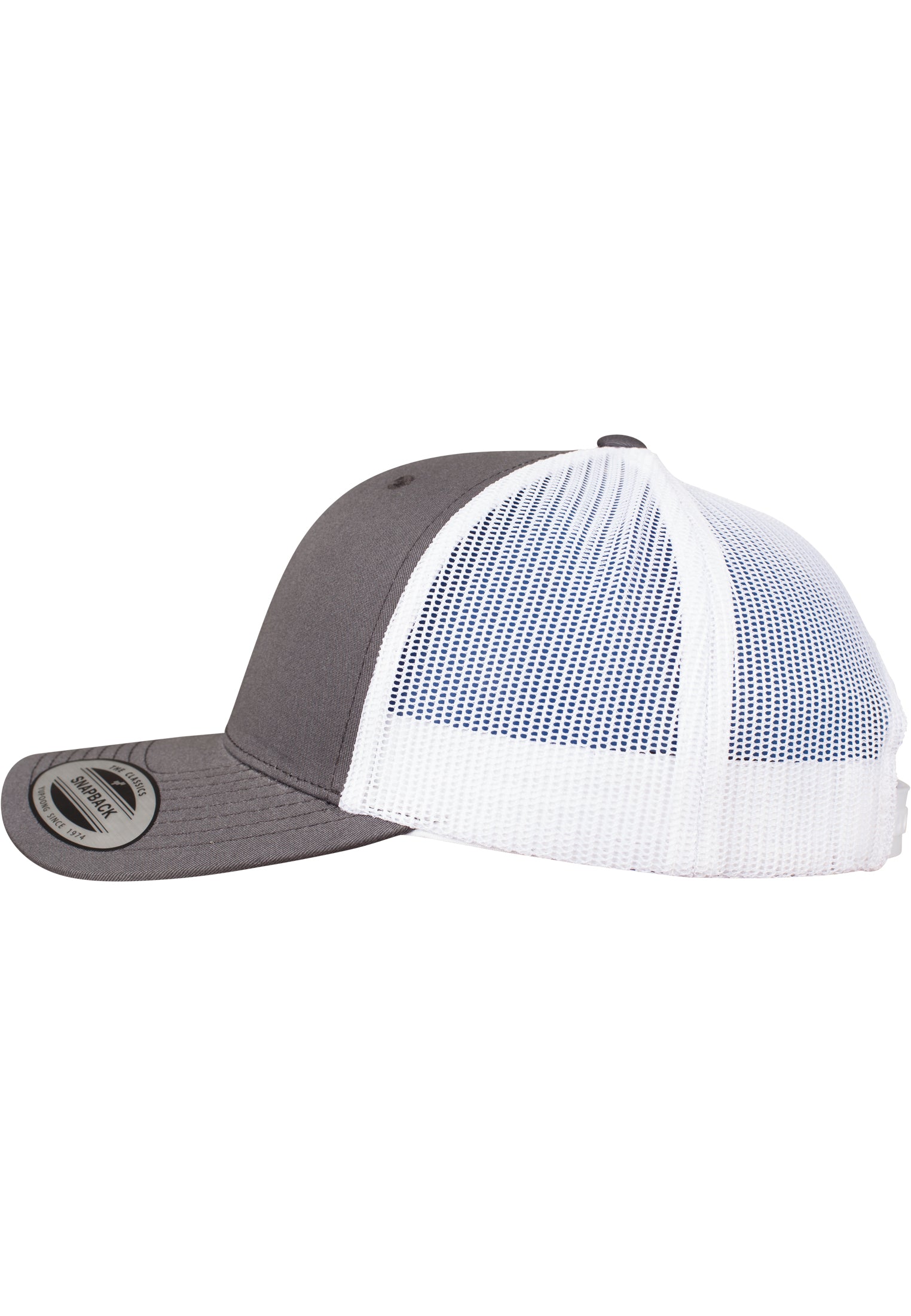 Retro Trucker 2-Tone - Dark Grey/White - Headz Up 