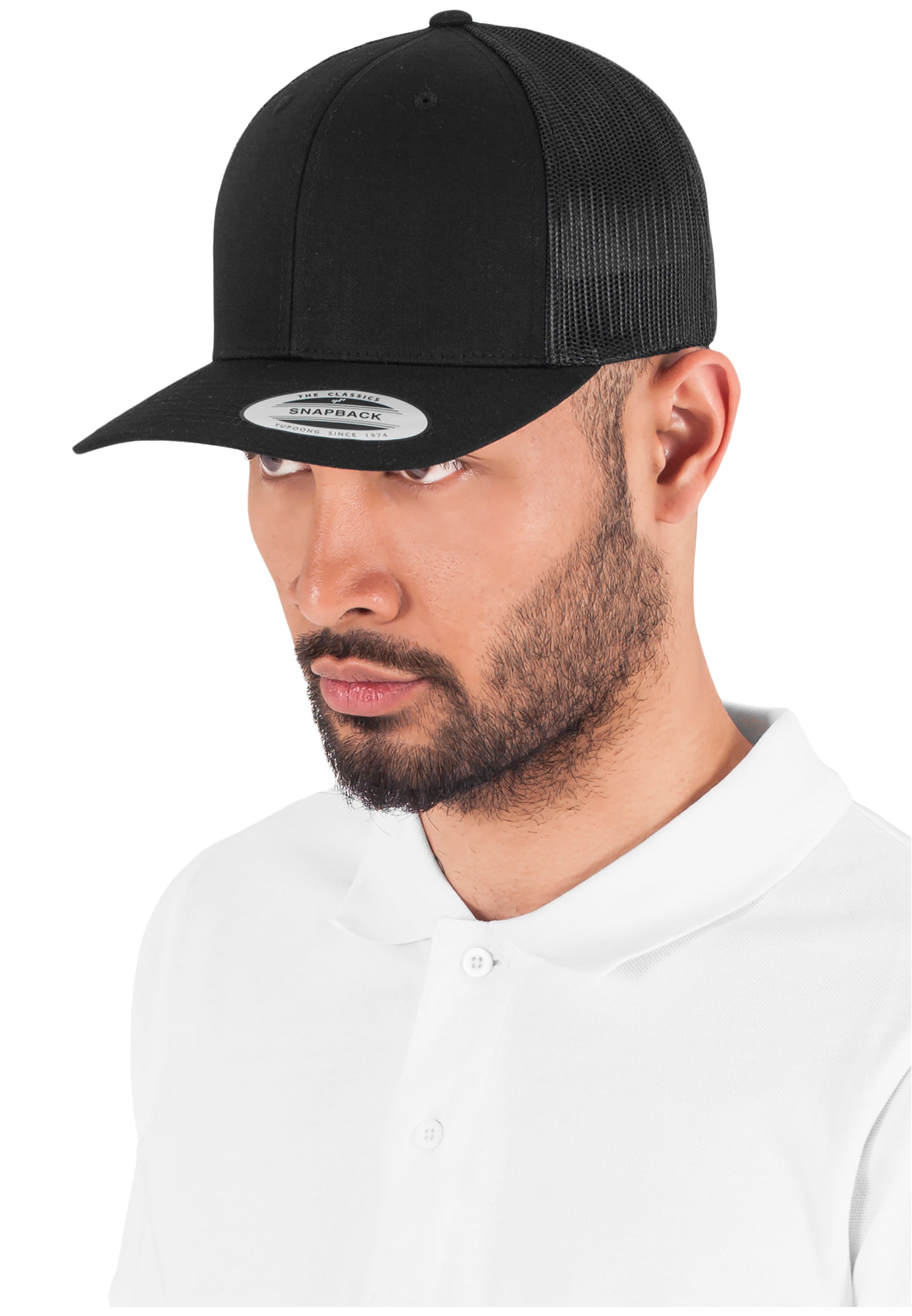 Retro Trucker - Black - Headz Up 