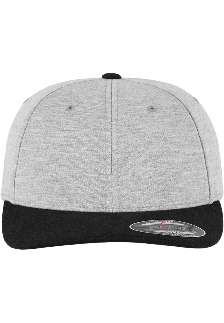 Flexfit Cap - Double Jersey 2-Tone - Grey Black - Headz Up 