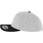 Flexfit Cap - Double Jersey 2-Tone - Grey Black - Headz Up 
